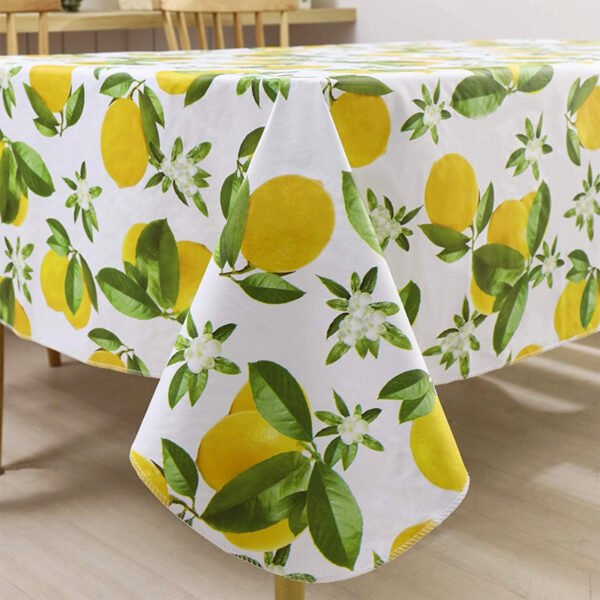 flannel backed rectangle vinyl tablecloths