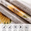 Sunflower Round Tablecloth – Elastic Edge, Waterproof, Fits 70cm Tables