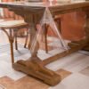 plastic table cover protector (1) Clear Plastic Tablecloth Rectangular