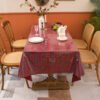 plastic table cover protector (5) Clear Plastic Tablecloth Rectangular