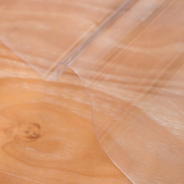 plastic table cover protector (7) Clear Plastic Tablecloth Rectangular