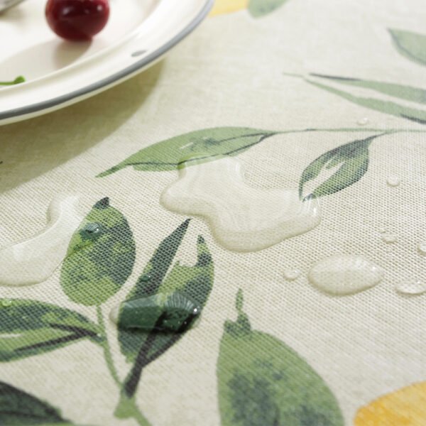 Lemon Waterproof Tablecloth