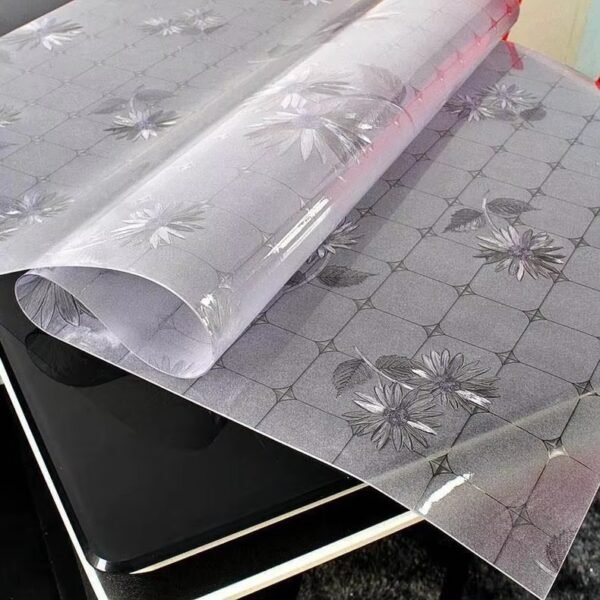 3D Embossing PVC Disposable Tablecloth Rolls (5) 3D Embossing PVC Disposable Tablecloth Rolls