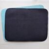 Aqua Blue Pineapple Grid Foam-Core Dish Drying Mat – Large Absorbent Kitchen Pad