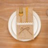 Bulk jute utensil holders packed in custom brand cartons