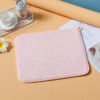 Beige Microfiber Dish Drying Mat – Absorbent Kitchen Counter Pad