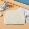 Beige Microfiber Dish Drying Mat – Absorbent Kitchen Counter Pad