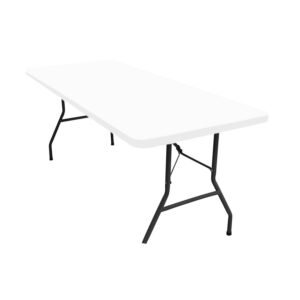 Elastic White Rectangular Tablecloth for Weddings and Banquets