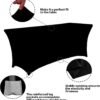 Elastic Banquet Table Cover