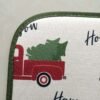 Christmas Red Car Foam-Core Dish Drying Mat – Wholesale (1) Christmas Red Car Foam-Core Dish Drying Mat – Festive Absorbent Kitchen Pad