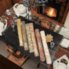 Custom Hot Stamping Linen Table Runner