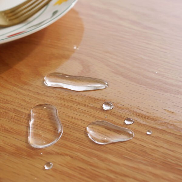 Transparent Tablecloth PVC Edged