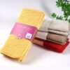 Embossed microfiber dish drying mats with leaf pattern, absorbent kitchen counter pads, wholesale