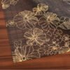 European style embossed soft PVC waterproof table mat (3) European style embossed soft PVC waterproof table mat