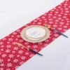 Elegant festive linen table runner – waterproof, reusable holiday table decoration