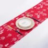 Elegant festive linen table runner – waterproof, reusable holiday table decoration