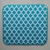 Green Diamond Print Foam-Core Dish Drying Mat – Decorative Absorbent Pad