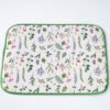 Green Printed Foam-Core Dish Drying Mat – Cushioned Absorbent Kitchen Pad