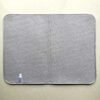 Grey Marble Foam-Core Dish Drying Mat – Elegant Absorbent Kitchen Pad