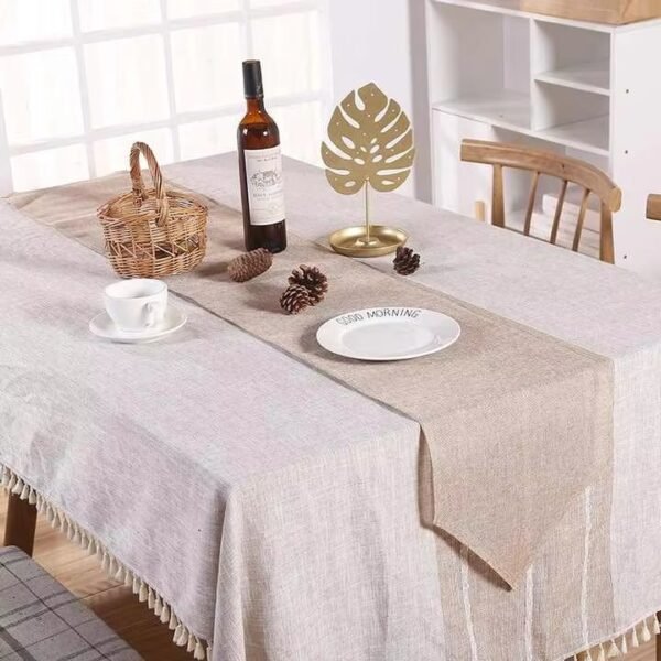 Thanksgiving Burlap Table Runner