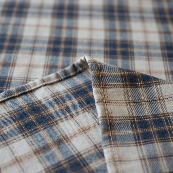 IMG_9574-21 Black Cotton Plaid Christmas Tablecloth