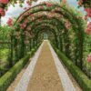 Jute Lace Carpet for Wedding & Events (3) Jute Lace Carpet for Wedding & Events