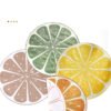 Lemon Embroidered Linen Placemat