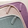 Light Blue Grid Foam-Core Dish Drying Mat – Wholesale (6) Light Blue Grid Foam-Core Dish Drying Mat – Absorbent Cushioned Counter Pad