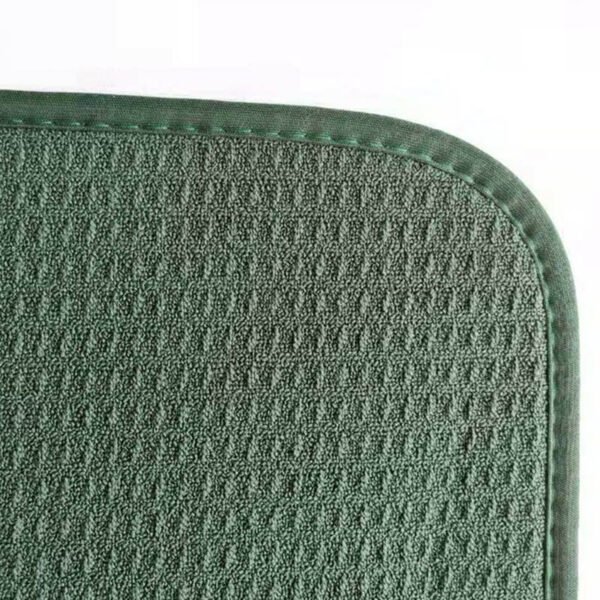 Light Green Snowflake Foam-Core Dish Drying Mat – Wholesale (1) Light Green Snowflake Foam-Core Dish Drying Mat – Festive Absorbent Kitchen Pad