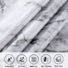 Marble Vinyl Tablecloth with Flannel Backing (5) Marble Vinyl Tablecloth with Flannel Backing
