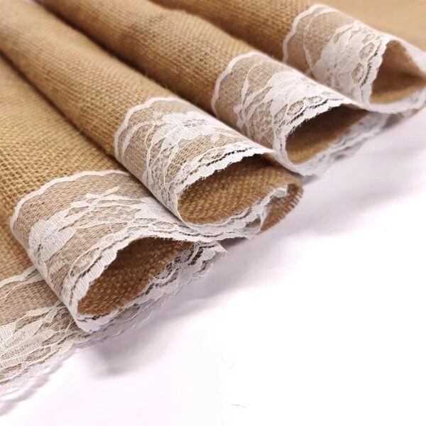 Natural Burlap Jute Table Runner 30cmx5m