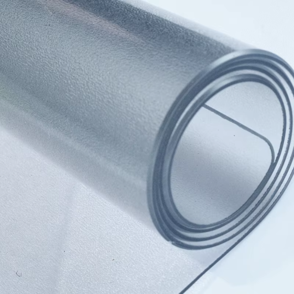 PVC Tablecloth Roll (2) Matte Wholesale Transparent PVC Rectangle Table Covers Roll