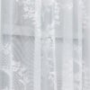 round mirror print lace polyester café curtain sheer European kitchen valance