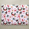 Santa Claus Christmas Foam-Core Dish Drying Mat – Absorbent Festive Pad