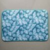 Seashell Coral Foam-Core Dish Drying Mat – Wholesale (4) Blue-Green Seashell Coral Foam-Core Dish Drying Mat – Marine Print
