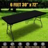 Custom Color Elastic Rectangular Tablecloth for Events