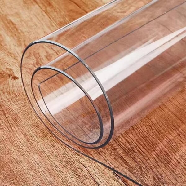 Soft glass transparent table mat – waterproof and heat resistant table protector