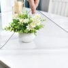 Soft glass transparent table mat – waterproof and heat resistant table protector