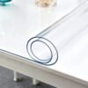 Soft glass transparent table mat – waterproof and heat resistant table protector