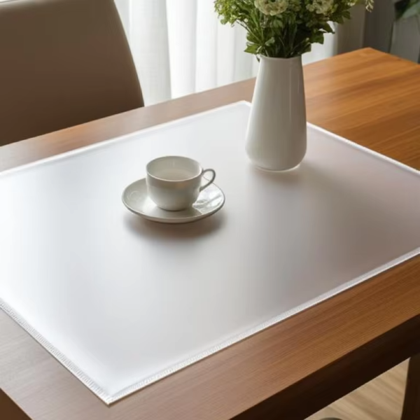 PVC Plastic Office Table Mat Frosted Mat