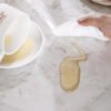 Transparent PVC Elastic Edge Fitted Table Cover