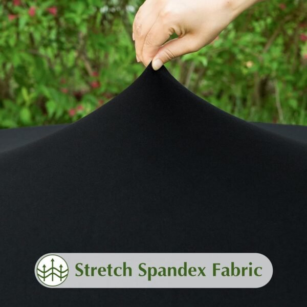 Premium Table Skirt for Events Black