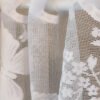 White Butterfly Lace Café Curtain (3) white butterfly lace café curtain sheer kitchen window valance