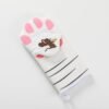 White Cat Paw Microwave Oven Mitt - Cotton Heat Resistant (2) Cute Cat Paw Microwave Oven Mitts - Cotton, White