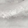 white sheer floral embroidery café curtain polyester lace valance