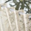 White Six-Petal Tassel Café Curtain – French Style Kitchen Valance (11) white six petal flower lace café curtain tassel farmhouse kitchen valance
