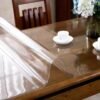 Wholesale PVC Table Covers (2) Matte Wholesale Transparent PVC Rectangle Table Covers Roll