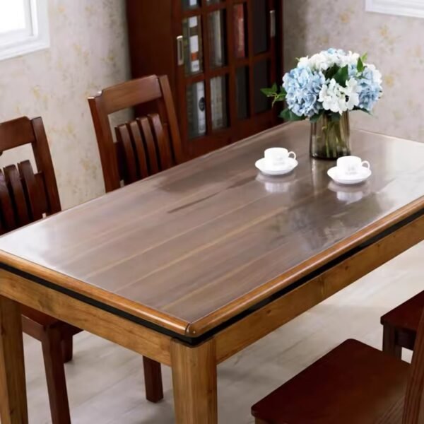 clear-pvc-tablecloth-roll-matte Clear PVC tablecloth roll matte finish for home and events