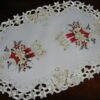 Christmas Embroidered Doilies, Placemats & Cutwork Tablecloths