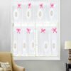 french-lace-kitchen-valance-white-embroidery.jpg Hand-embroidered white French lace valance for kitchen cabinets, 50cm height